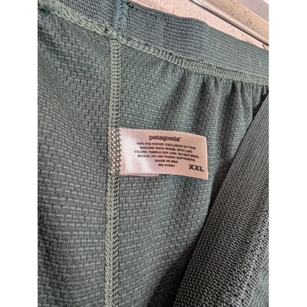 Patagonia Men's Green XXL Capilene Thermal Underwear Long Johns Base Layer Pants